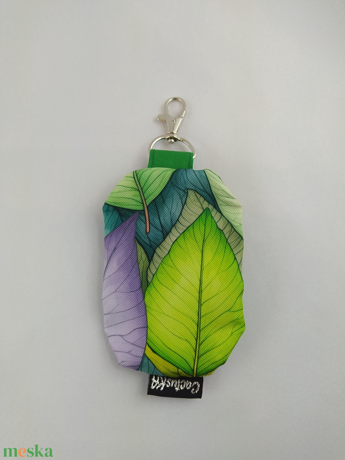 Kulcstartó tok - színes levelek - táska & tok - kulcstartó & táskadísz - kulcstartó - Meska.hu