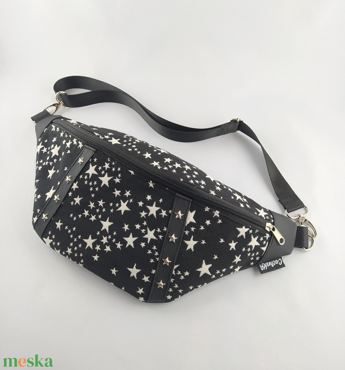 Csillagos övtáska / crossbody - táska & tok - övtáska - Meska.hu