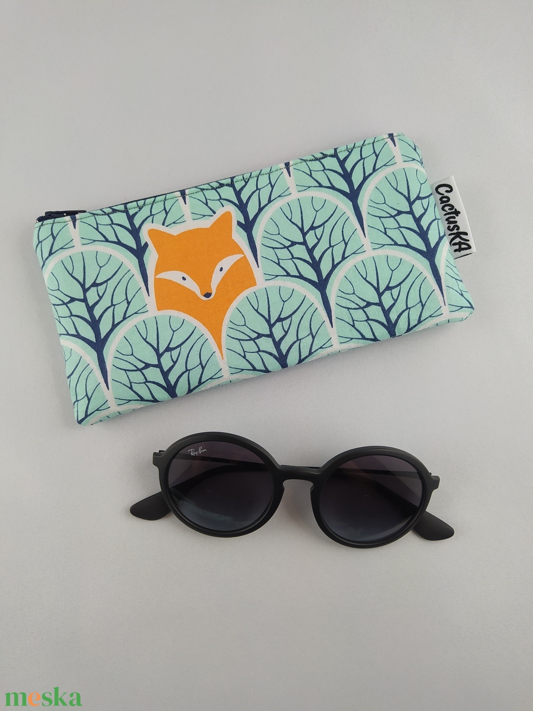 Napszemüveg tok - erdei állatok - táska & tok - neszesszer - Meska.hu