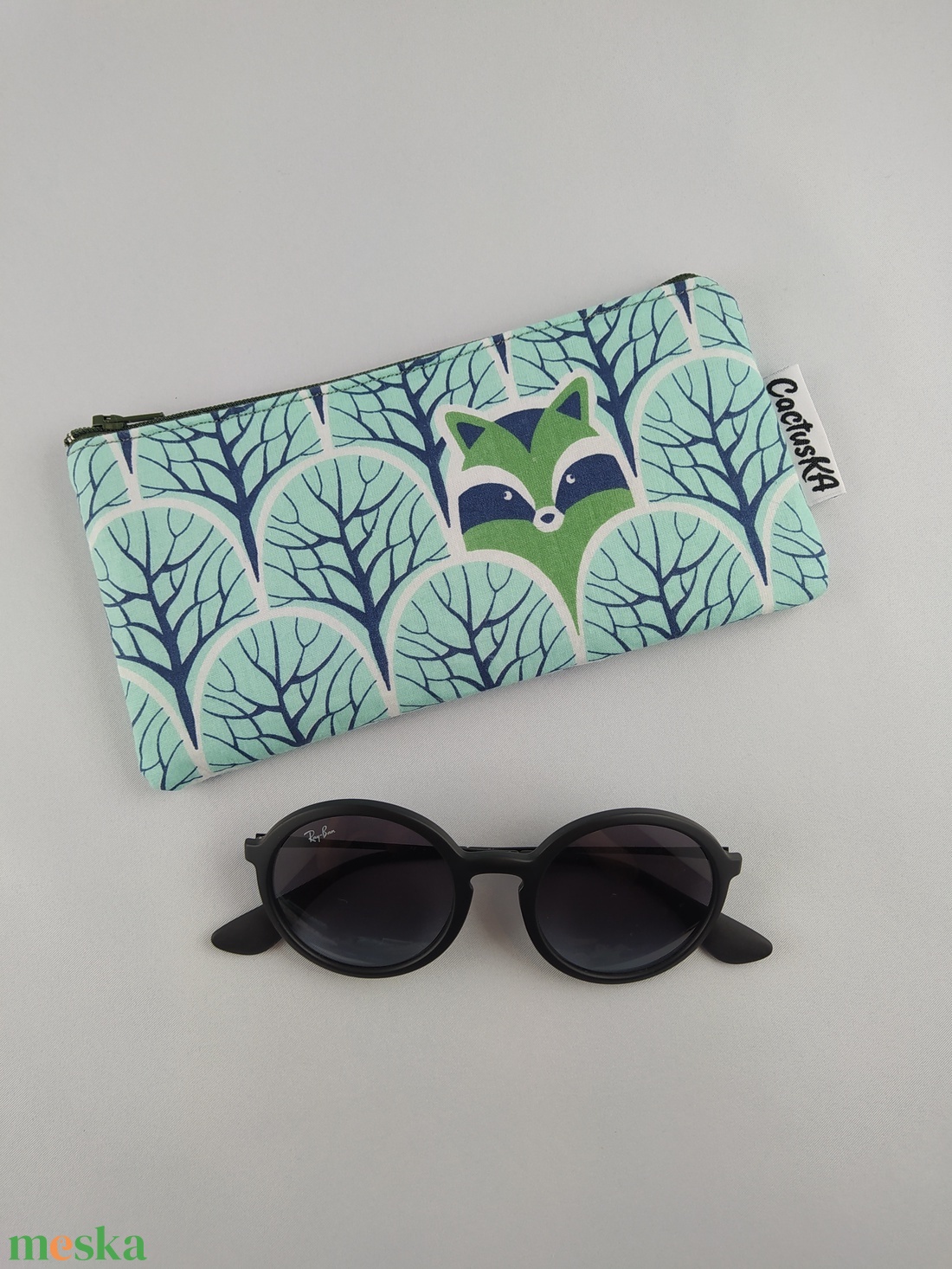 Napszemüveg tok - erdei állatok - táska & tok - neszesszer - Meska.hu
