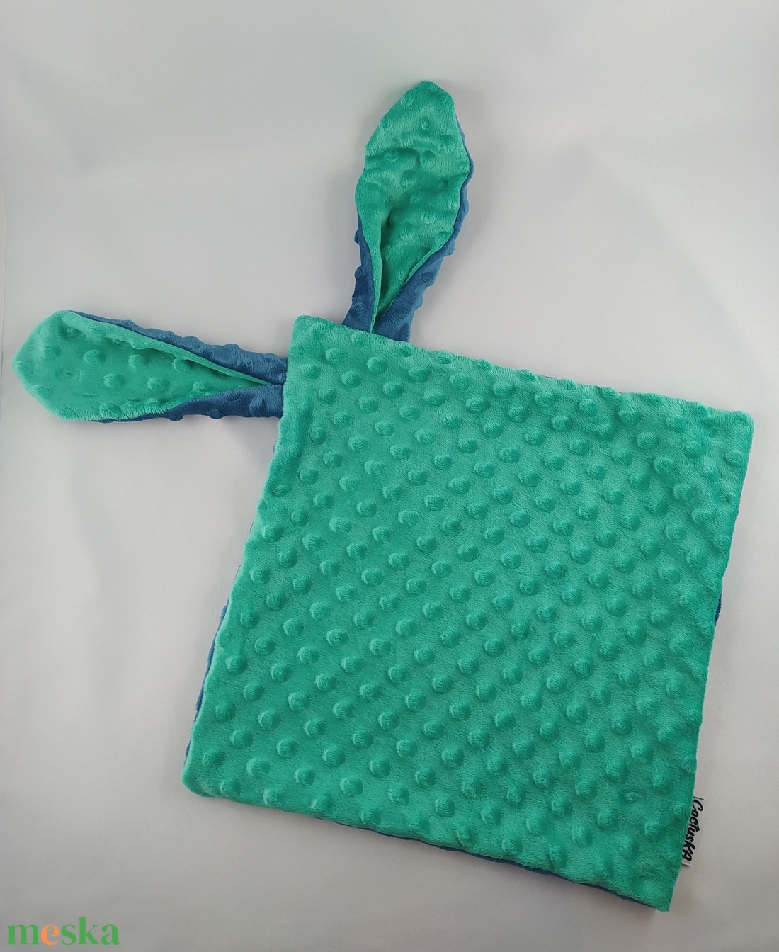 Nyuszifül szundikendő - választható színben - baba - mama - baba játékok - szundikendő, alvóka - Meska.hu