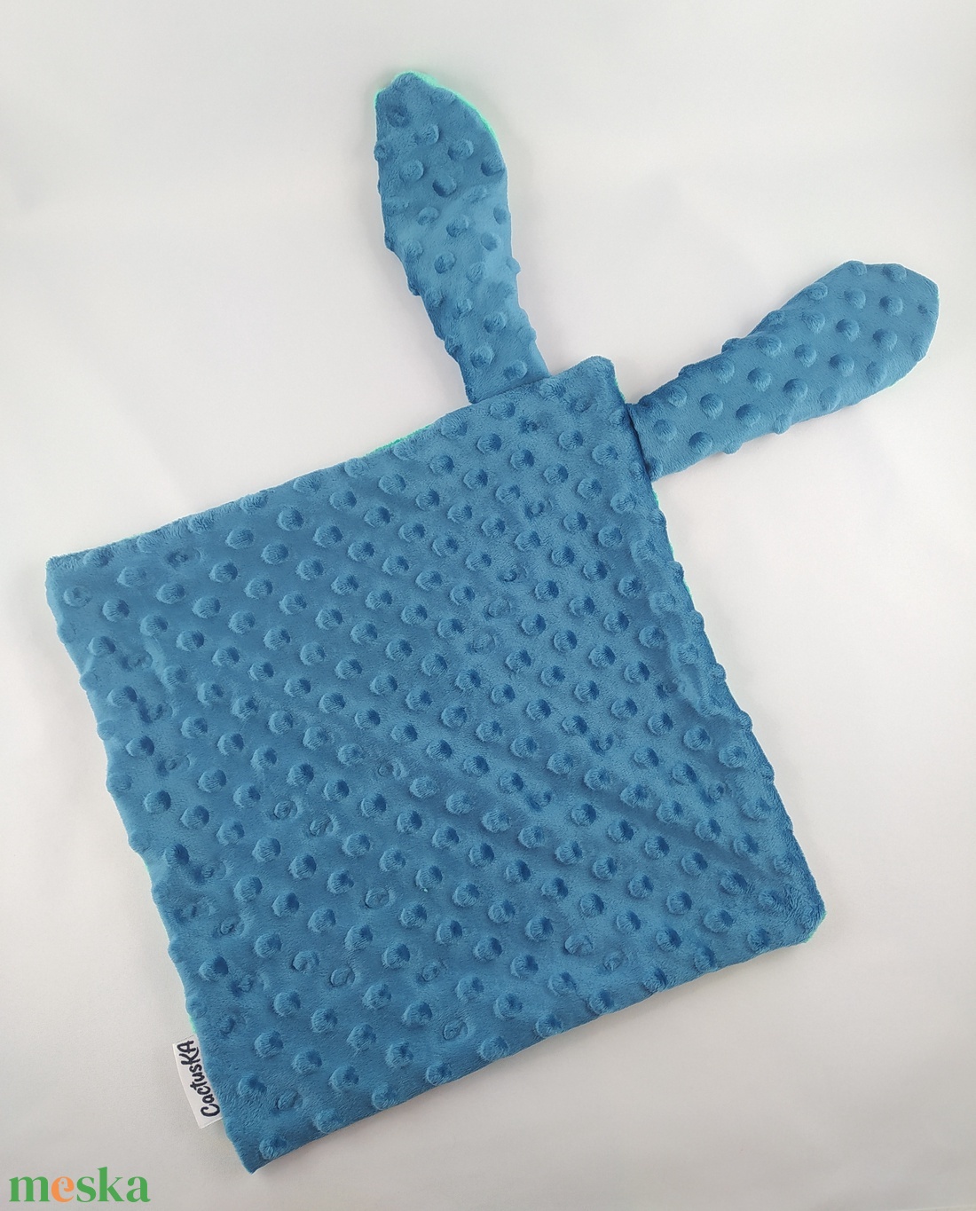 Nyuszifül szundikendő - választható színben - baba - mama - baba játékok - szundikendő, alvóka - Meska.hu