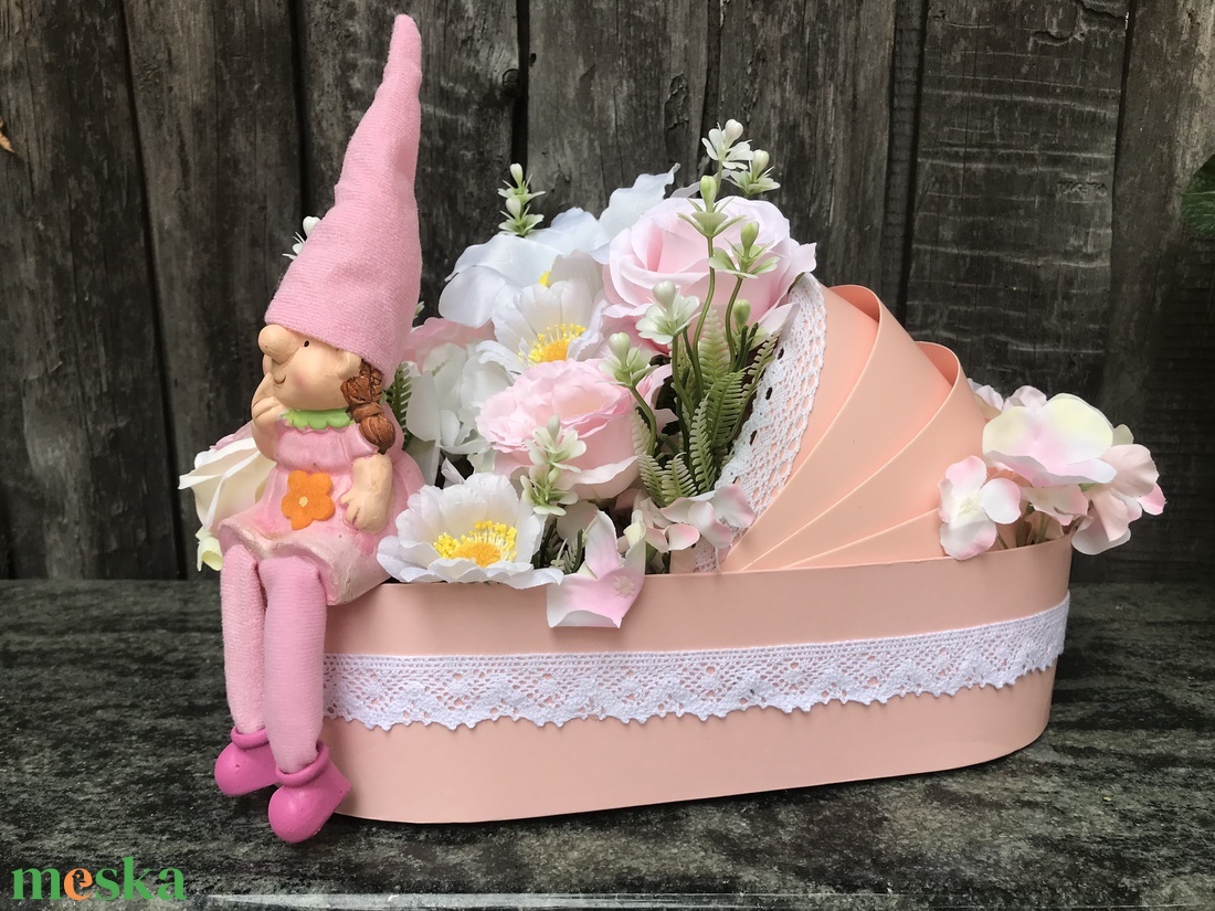 Baba ajándék bölcső Manóval - játék & sport - babalátogató ajándékcsomag - Meska.hu Baba ajándék bölcső Manóval - játék & sport - babalátogató ajándékcsomag - Meska.hu