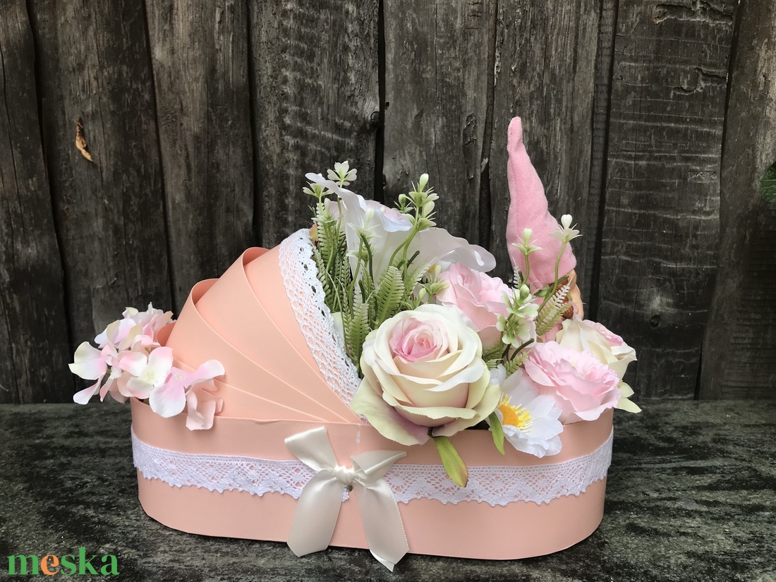 Baba ajándék bölcső Manóval - játék & sport - babalátogató ajándékcsomag - Meska.hu Baba ajándék bölcső Manóval - játék & sport - babalátogató ajándékcsomag - Meska.hu