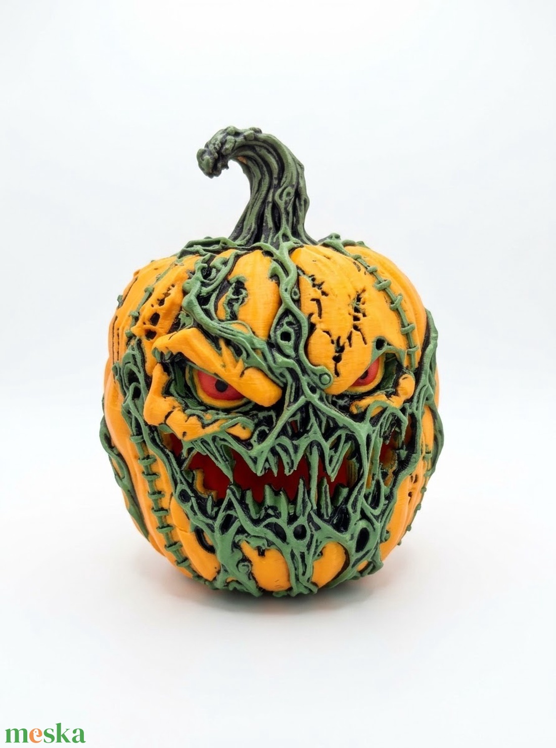 Rémisztő Halloween Tök Dekoráció - otthon & életmód - dekoráció - halloween - halloweeni dekoráció - Meska.hu