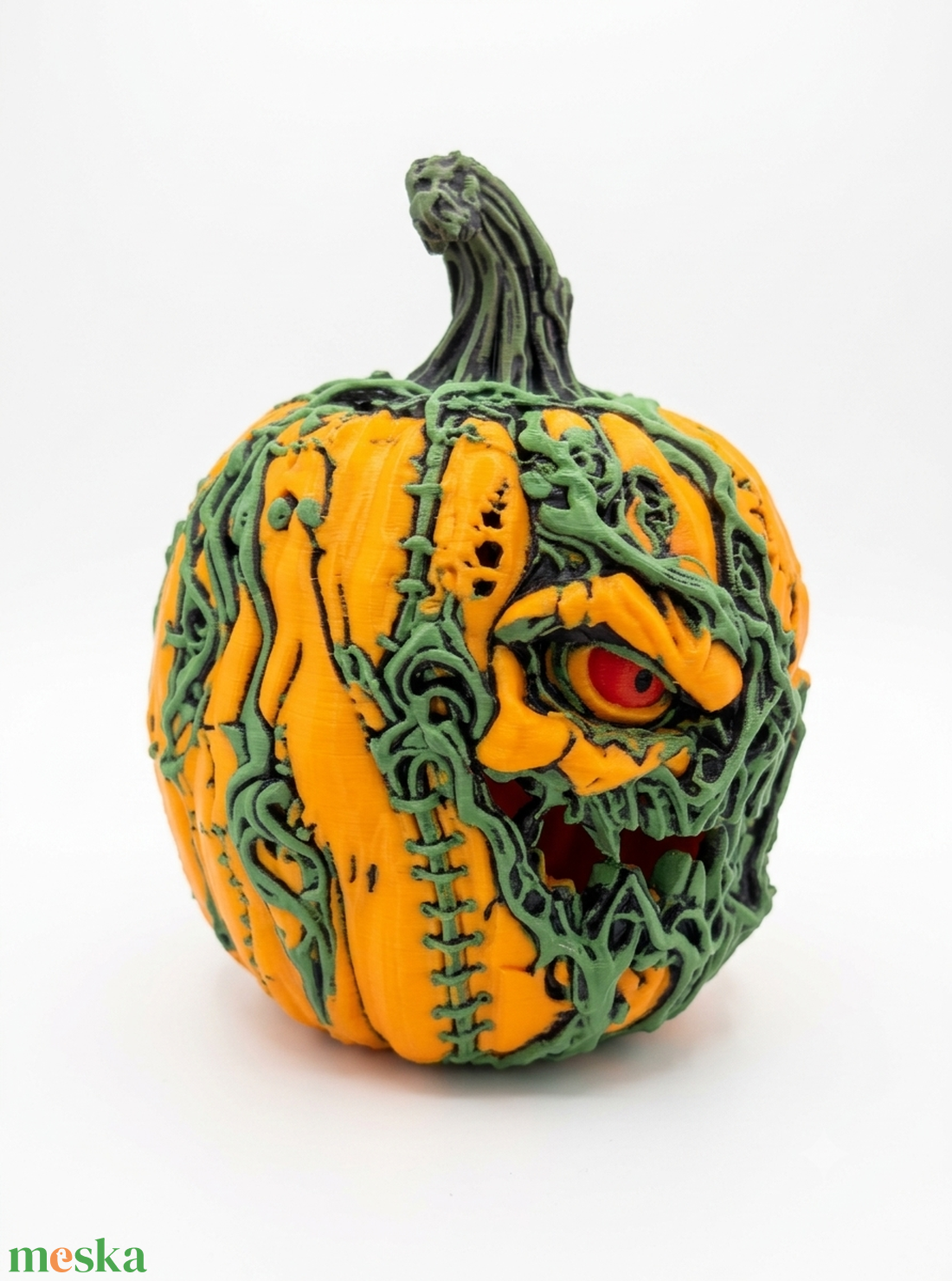 Rémisztő Halloween Tök Dekoráció - otthon & életmód - dekoráció - halloween - halloweeni dekoráció - Meska.hu