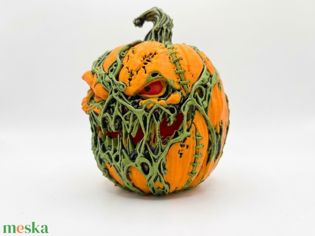 Rémisztő Halloween Tök Dekoráció - otthon & életmód - dekoráció - halloween - halloweeni dekoráció - Meska.hu