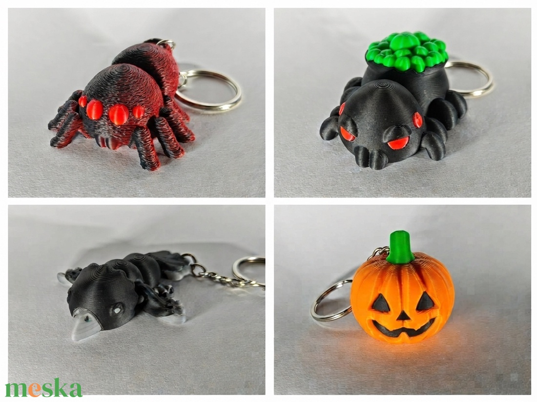 Halloween speciál kulcstartók - táska & tok - kulcstartó & táskadísz - kulcstartó - Meska.hu