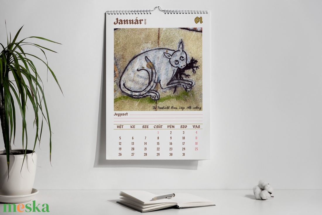 Vicces középkori macska festmények naptár 2026, naptár macskás barátoknak, legjobb barátoknak, karácsonyi ajándék - otthon & életmód - dekoráció - fali és függő dekoráció - falinaptár & öröknaptár - Meska.hu Vicces középkori macska festmények naptár 2026, naptár macskás barátoknak, legjobb barátoknak, karácsonyi ajándék - otthon & életmód - dekoráció - fali és függő dekoráció - falinaptár & öröknaptár - Meska.hu