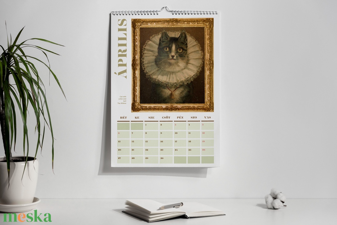 Vicces reneszánsz macska festmények naptár 2026, naptár macskás barátoknak, legjobb barátoknak, karácsonyi ajándék - otthon & életmód - dekoráció - fali és függő dekoráció - falinaptár & öröknaptár - Meska.hu Vicces reneszánsz macska festmények naptár 2026, naptár macskás barátoknak, legjobb barátoknak, karácsonyi ajándék - otthon & életmód - dekoráció - fali és függő dekoráció - falinaptár & öröknaptár - Meska.hu