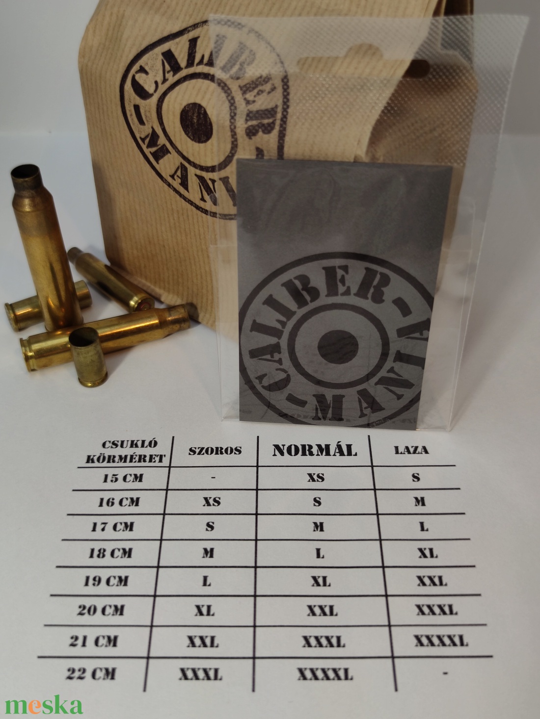 9mm Luger Töltény karlánc, 1-Lövetű  - ékszer - karkötő - karkötő medállal - Meska.hu