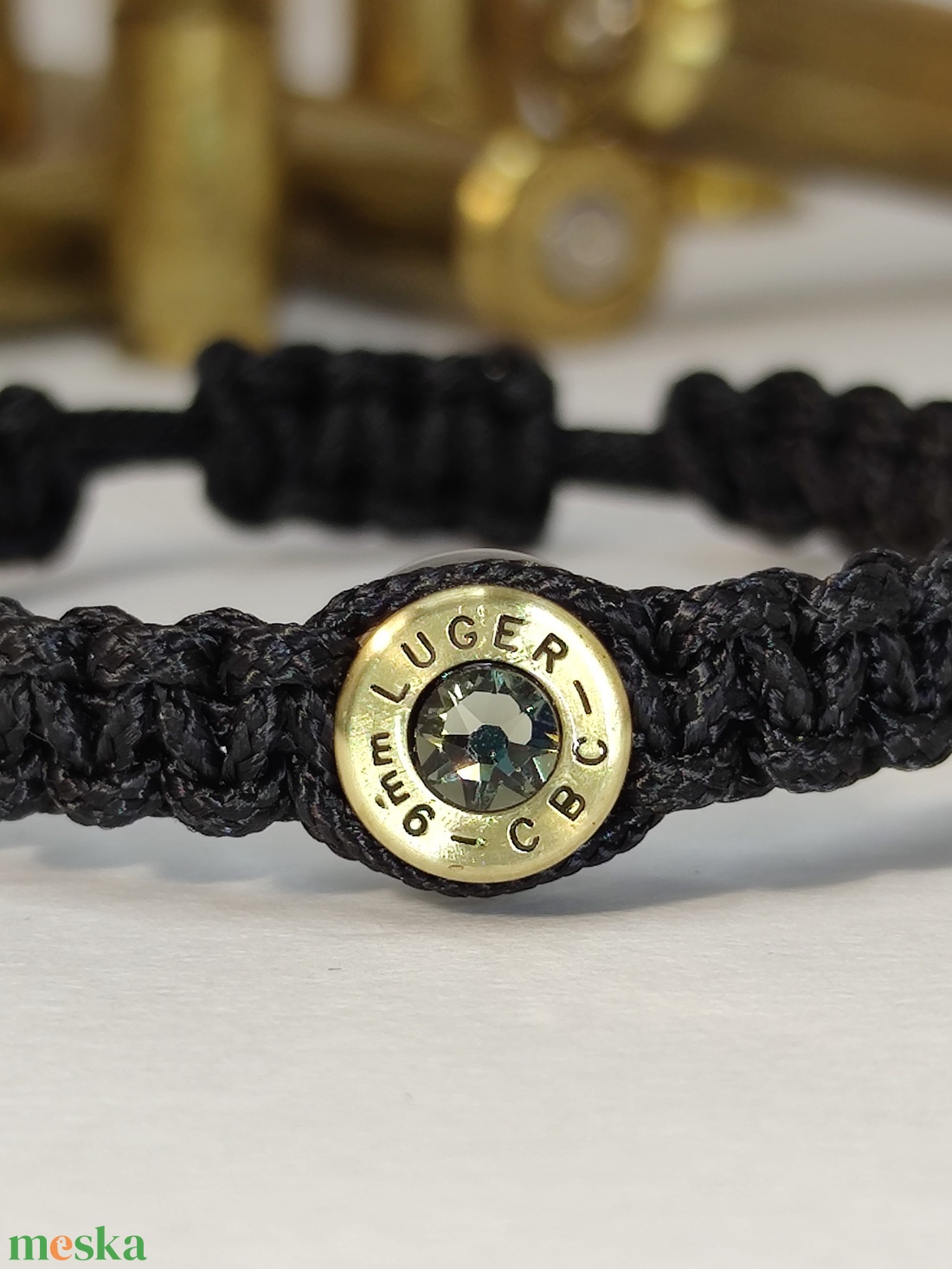 9mm Luger, 1-lövető női paracord karkötő - ékszer - karkötő - fonott karkötő - Meska.hu 9mm Luger, 1-lövető női paracord karkötő - ékszer - karkötő - fonott karkötő - Meska.hu