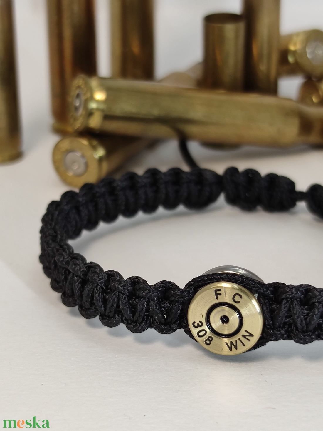 .308 Win 1-Lövetű Töltény paracord karkötő - ékszer - karkötő - fonott karkötő - Meska.hu .308 Win 1-Lövetű Töltény paracord karkötő - ékszer - karkötő - fonott karkötő - Meska.hu