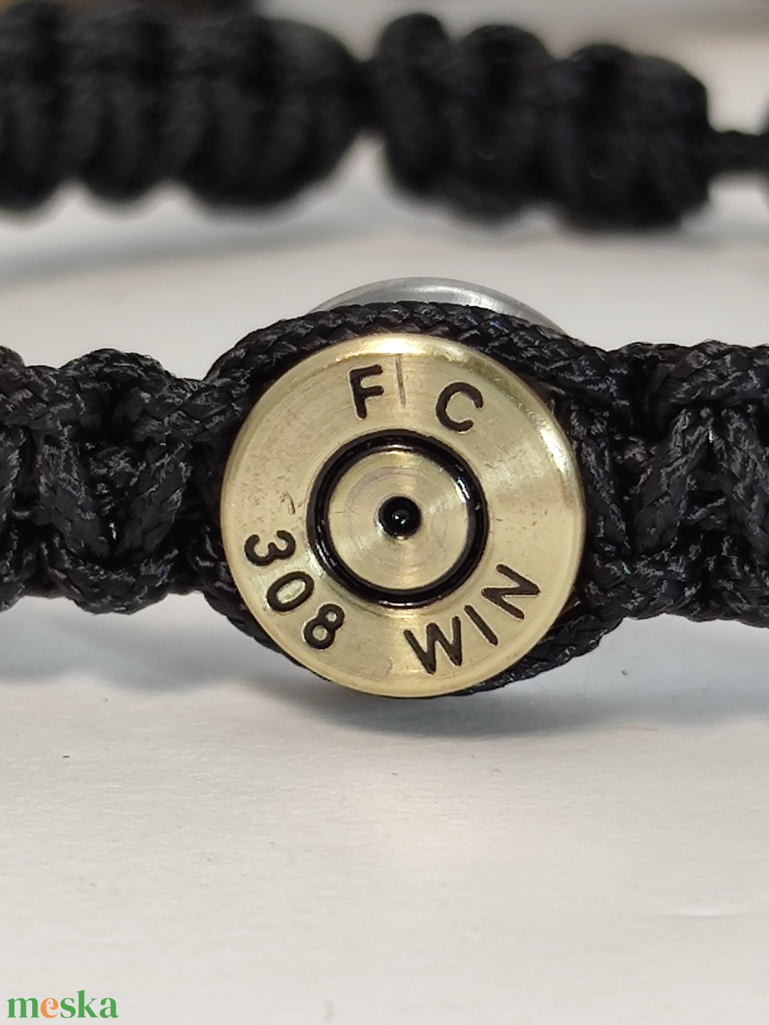 .308 Win 1-Lövetű Töltény paracord karkötő - ékszer - karkötő - fonott karkötő - Meska.hu .308 Win 1-Lövetű Töltény paracord karkötő - ékszer - karkötő - fonott karkötő - Meska.hu