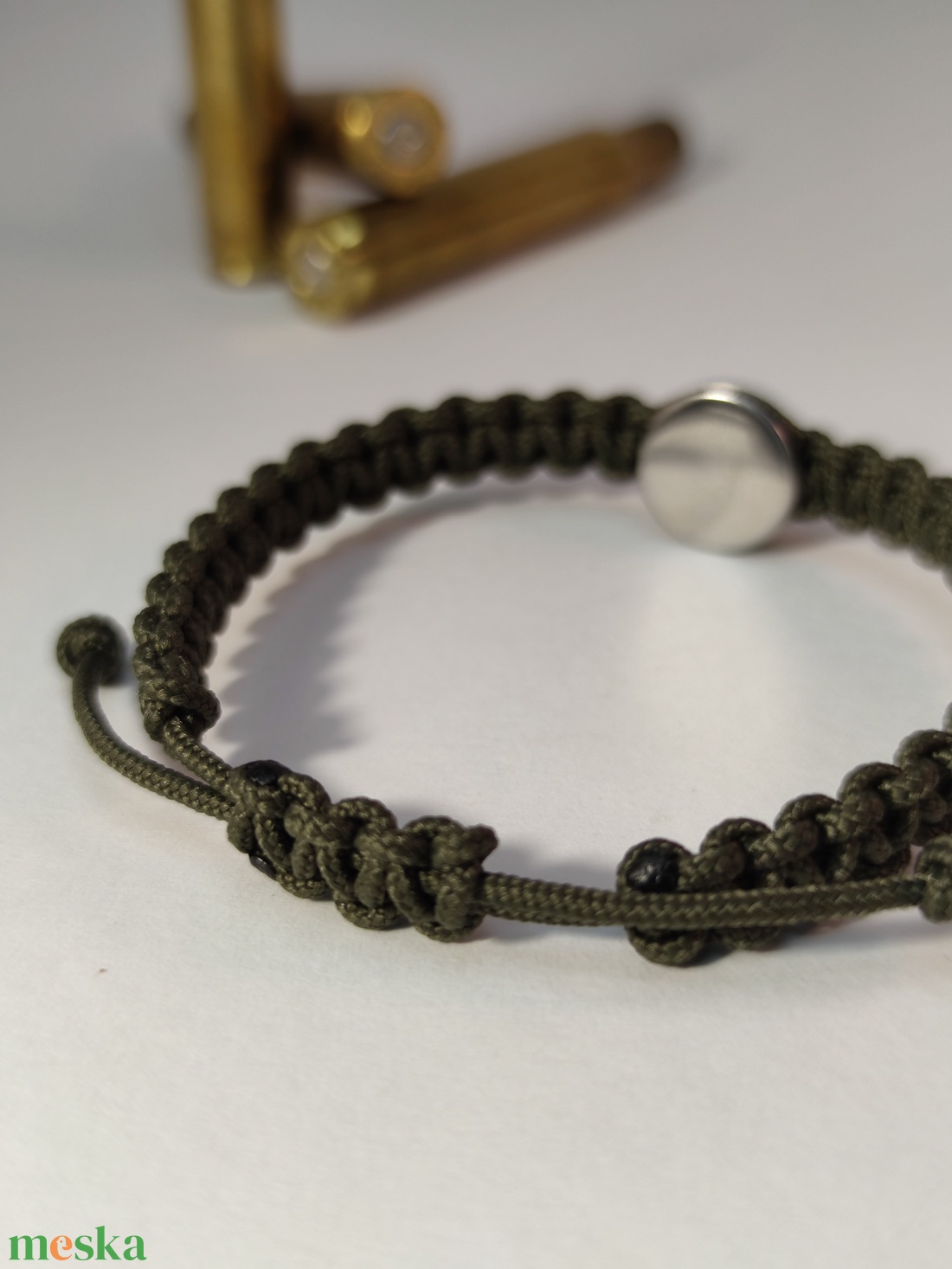 .30-06 Sprg 1-Lövetű paracord ládában, vadászajándék - ékszer - karkötő - fonott karkötő - Meska.hu