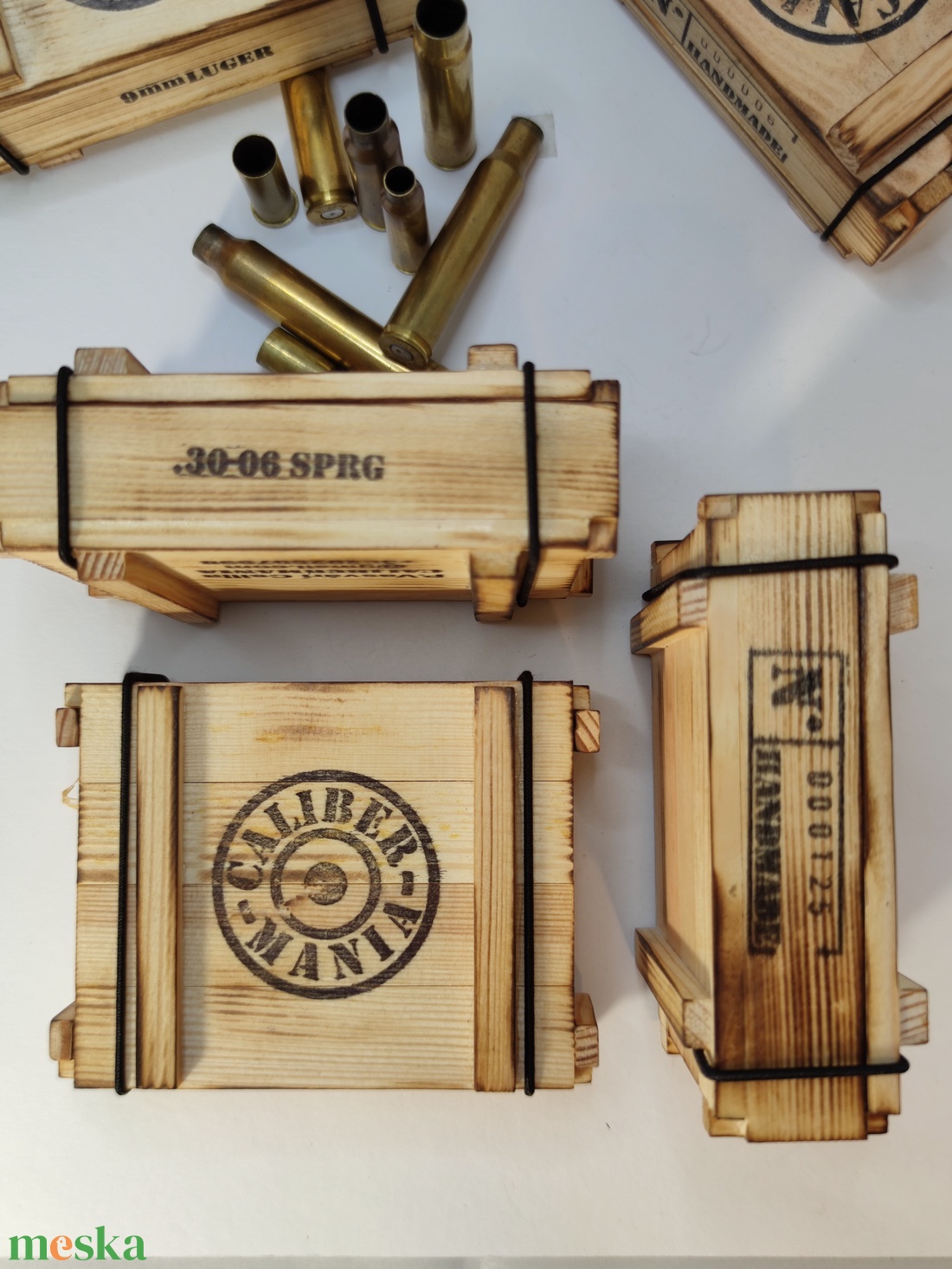 .30-06 Sprg 1-Lövetű paracord ládában, vadászajándék - ékszer - karkötő - fonott karkötő - Meska.hu