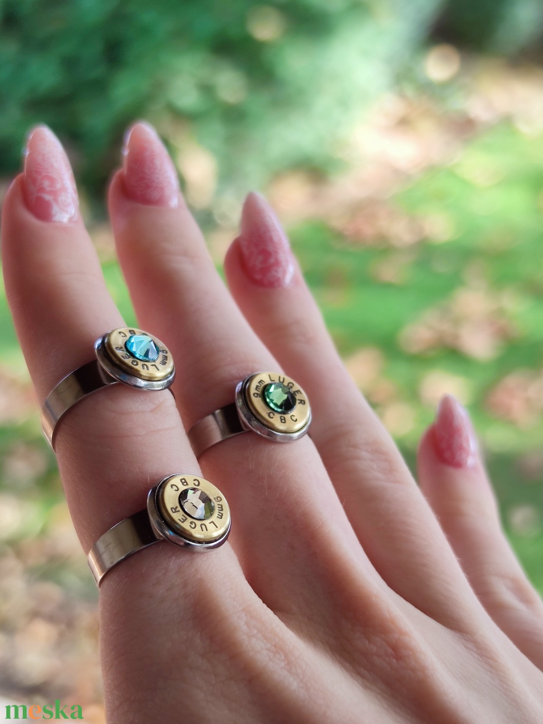 Töltény gyűrű - ékszer - gyűrű - vékony gyűrű - Meska.hu