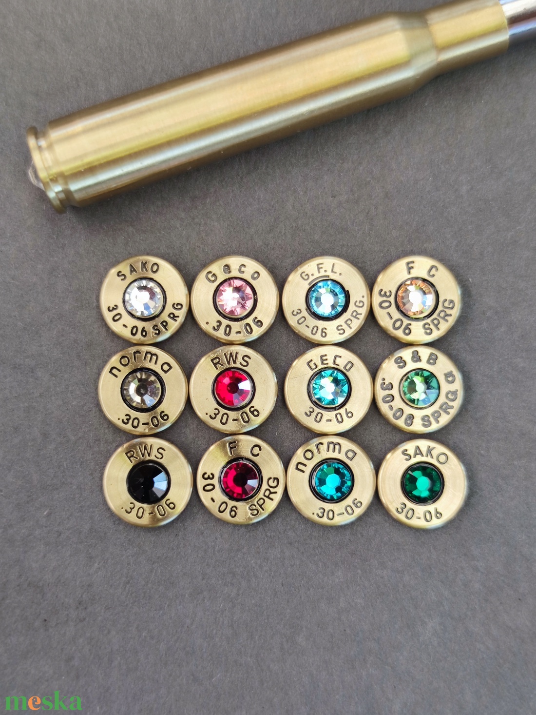 Női Töltény golyóstoll  lőszeres ládában,  Női Vadász ajándék - otthon & életmód - papír, írószer - ceruza & toll - Meska.hu