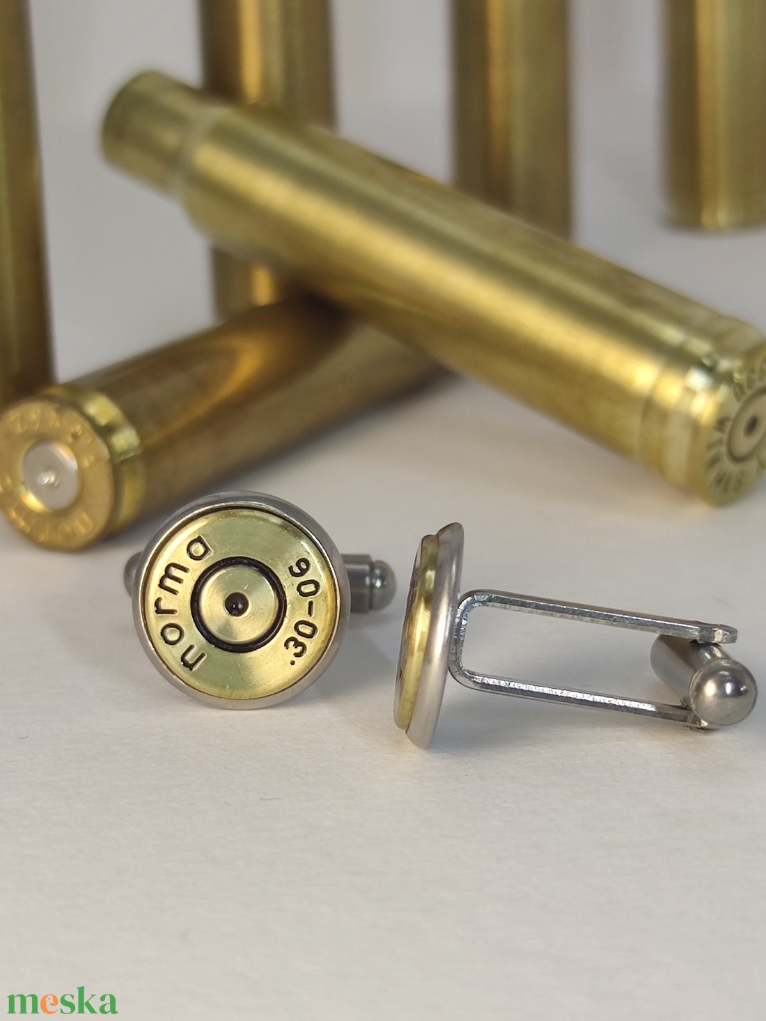 Töltény mandzsetta gomb Vadász Ajándék - ékszer - mandzsettagomb - Meska.hu