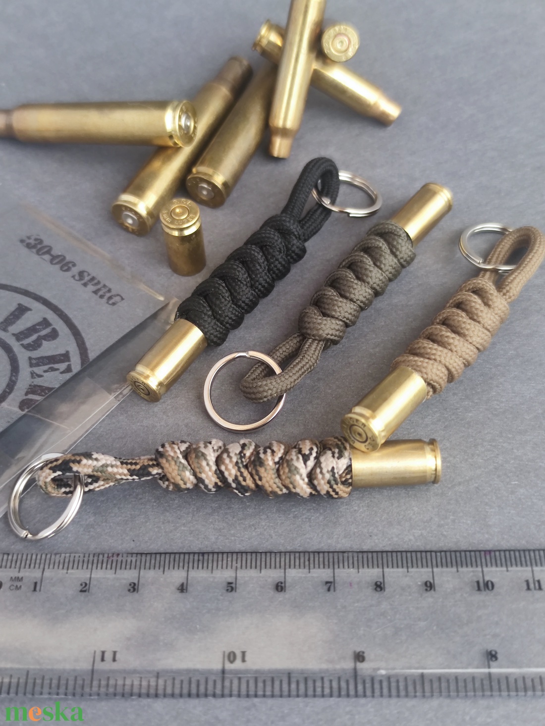 9 mm Luger Töltény kulcstartó - táska & tok - kulcstartó & táskadísz - kulcstartó - Meska.hu