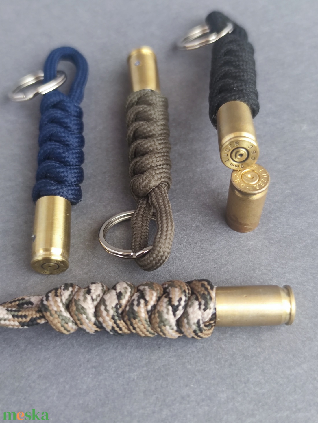 9 mm Luger Töltény kulcstartó - táska & tok - kulcstartó & táskadísz - kulcstartó - Meska.hu