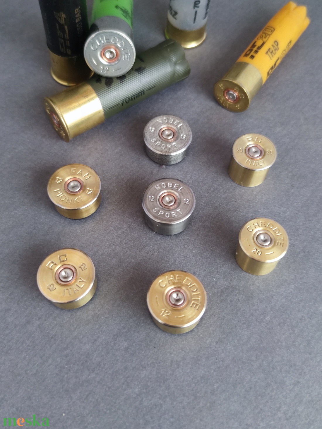 Töltény hűtőmágnes, Vadász ajándék ötlet - otthon & életmód - konyhafelszerelés, tálalás - konyhai dekoráció - hűtőmágnes - Meska.hu