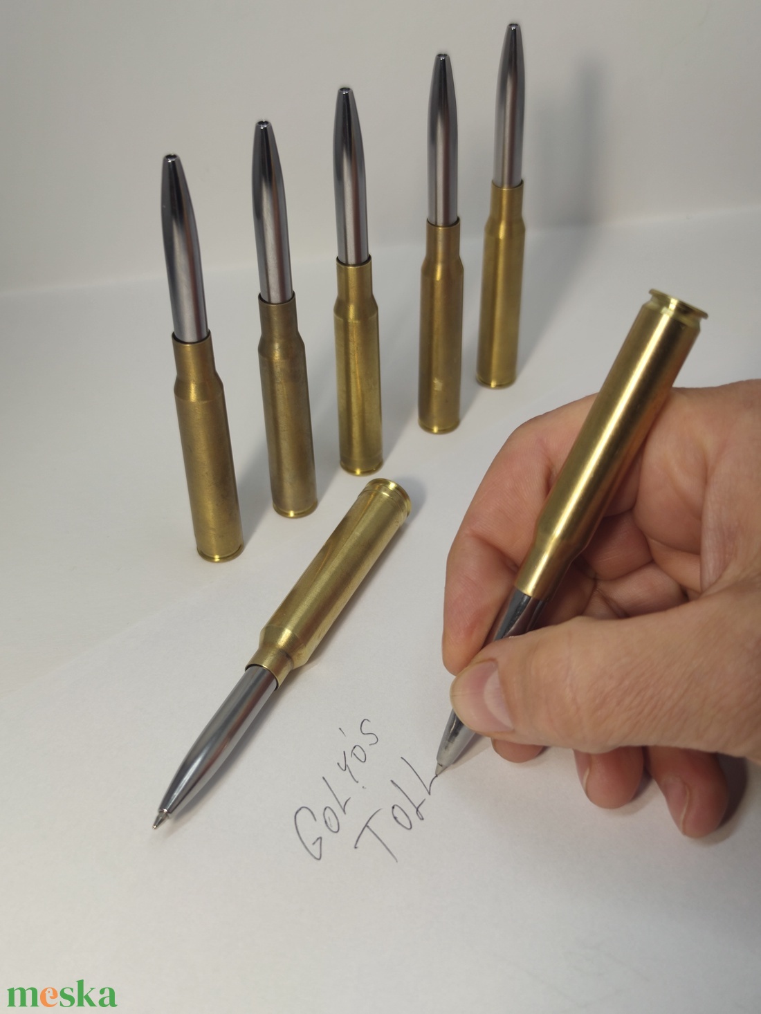 Töltény golyóstoll ,  Vadász ajándék - otthon & életmód - papír, írószer - ceruza & toll - Meska.hu