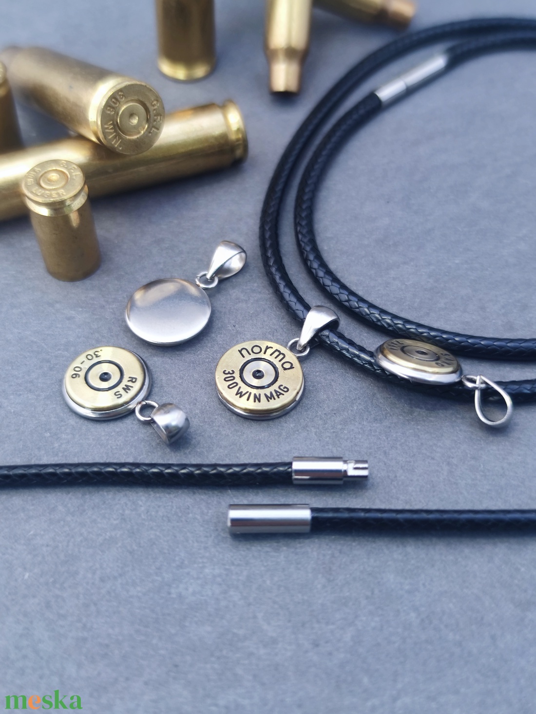 Töltény nyaklánc, Férfi ékszer - ékszer - nyaklánc - medálos nyaklánc - Meska.hu