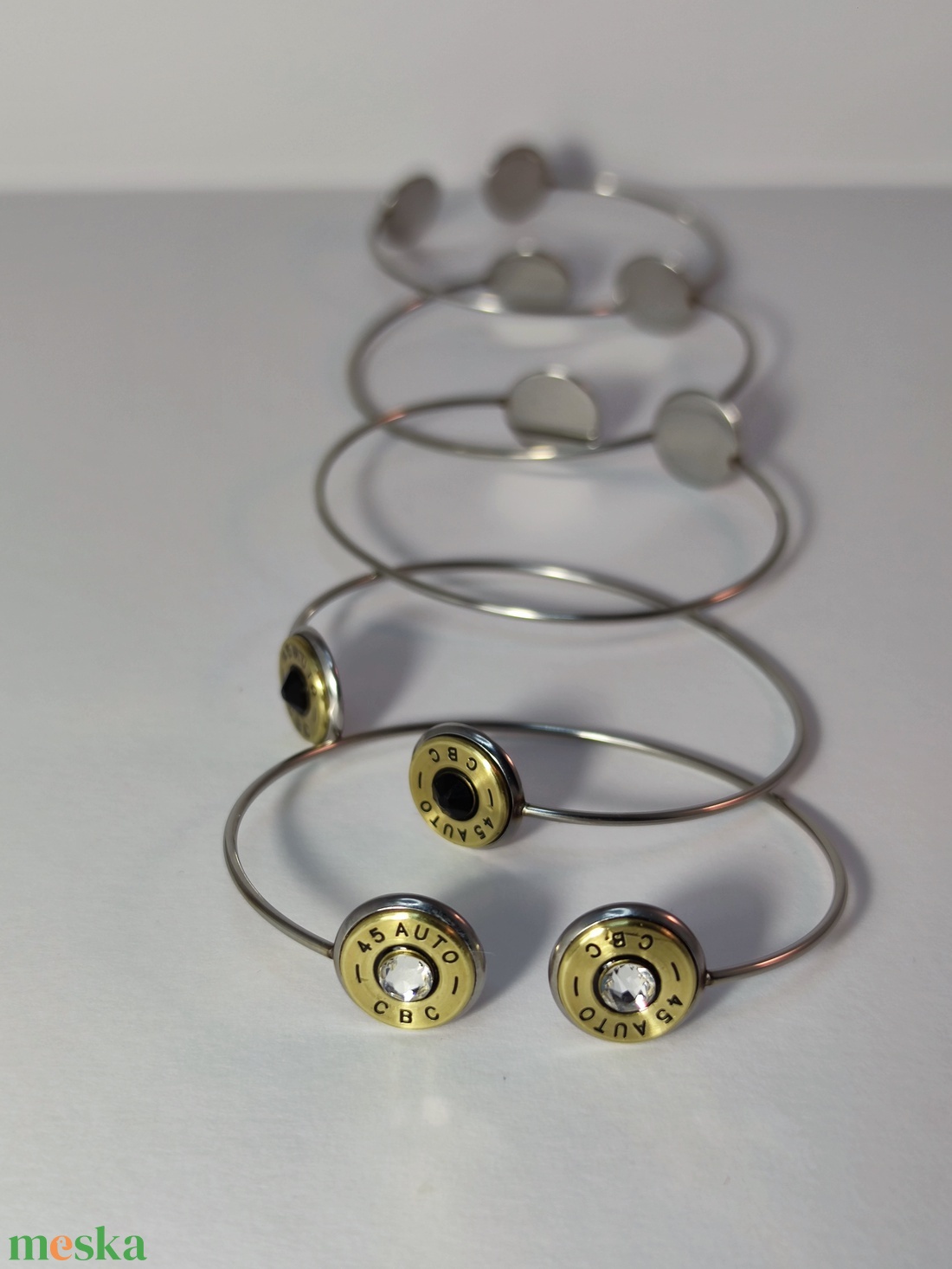 .308 Win 2-lövetű Töltény karperec, Vadászékszer - ékszer - karkötő - karperec - Meska.hu