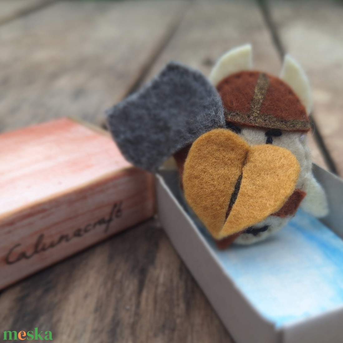 Kitűző - PocketLove Viking - játék & sport - plüssállat & játékfigura - ember - Meska.hu