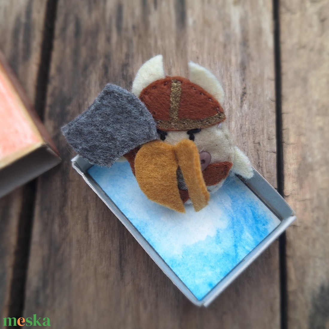 Kitűző - PocketLove Viking - játék & sport - plüssállat & játékfigura - ember - Meska.hu
