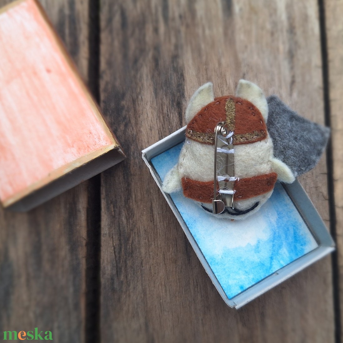 Kitűző - PocketLove Viking - játék & sport - plüssállat & játékfigura - ember - Meska.hu