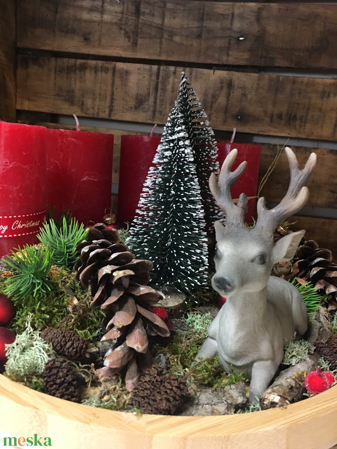 Mesél az erdő - adventi tál - karácsony - adventi díszek - adventi ablakdekoráció - Meska.hu Mesél az erdő - adventi tál - karácsony - adventi díszek - adventi ablakdekoráció - Meska.hu