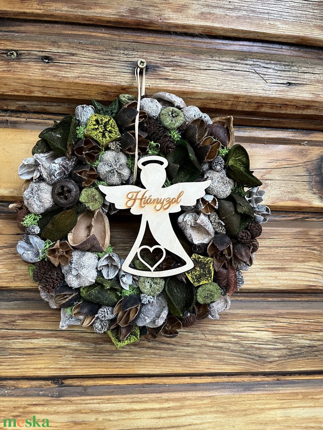 Koszorú - otthon & életmód - dekoráció - ajtó- és ablak dekoráció - ajtódísz & kopogtató - Meska.hu