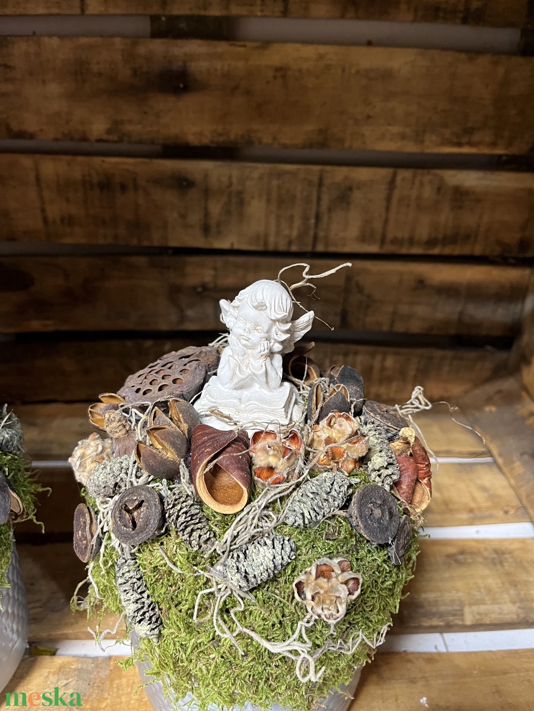 Temetői Sírdísz angyallal, kegyeleti dísz - otthon & életmód - vallás - temetkezési tárgy - sírdísz, kegyeleti dísz - Meska.hu Temetői Sírdísz angyallal, kegyeleti dísz - otthon & életmód - vallás - temetkezési tárgy - sírdísz, kegyeleti dísz - Meska.hu