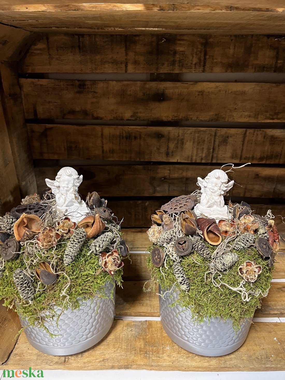 Temetői Sírdísz angyallal, kegyeleti dísz - otthon & életmód - vallás - temetkezési tárgy - sírdísz, kegyeleti dísz - Meska.hu Temetői Sírdísz angyallal, kegyeleti dísz - otthon & életmód - vallás - temetkezési tárgy - sírdísz, kegyeleti dísz - Meska.hu