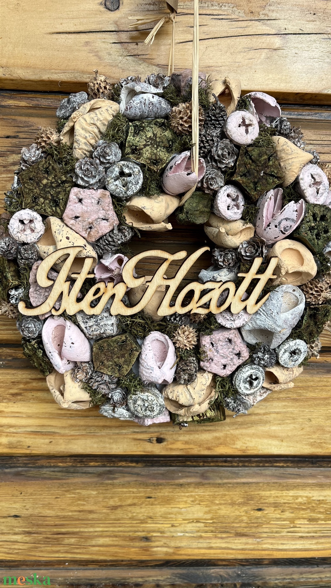 Isten hozott ajtódísz, kopogtató - otthon & életmód - dekoráció - ajtó- és ablak dekoráció - ajtódísz & kopogtató - Meska.hu