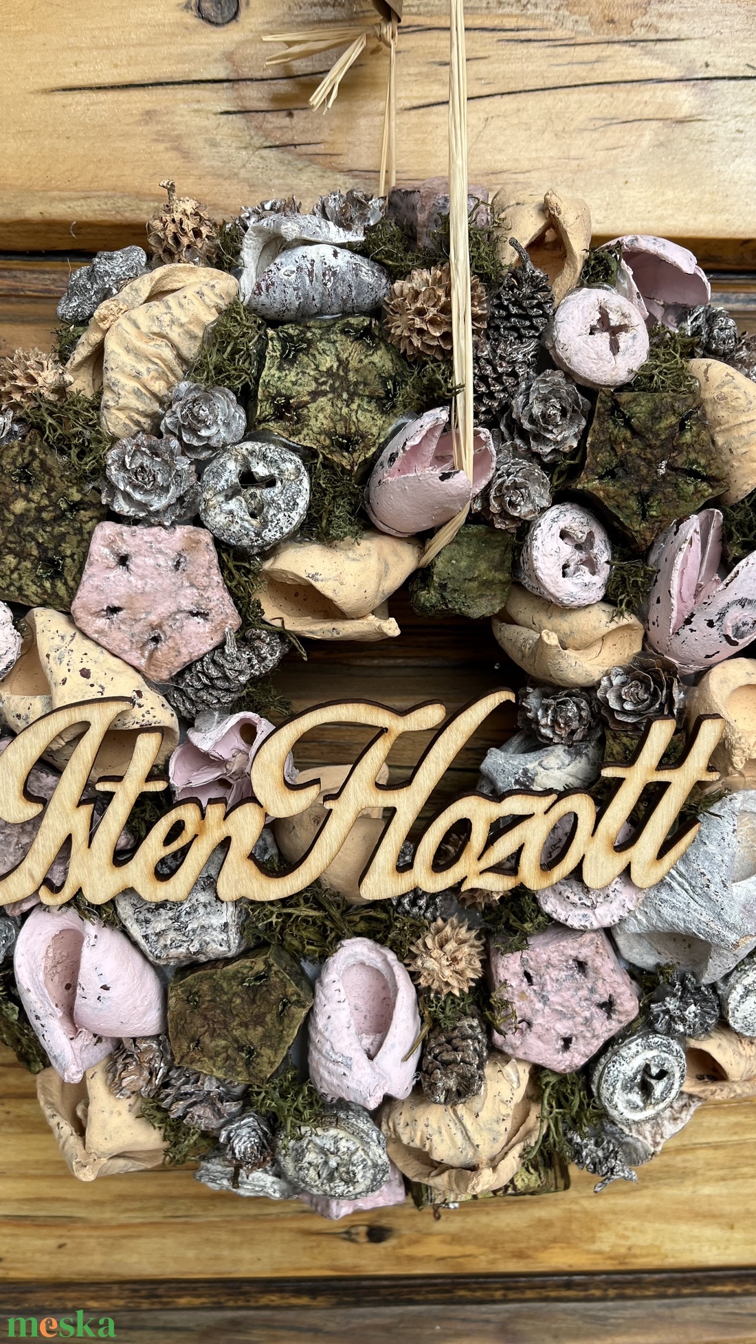 Isten hozott ajtódísz, kopogtató - otthon & életmód - dekoráció - ajtó- és ablak dekoráció - ajtódísz & kopogtató - Meska.hu