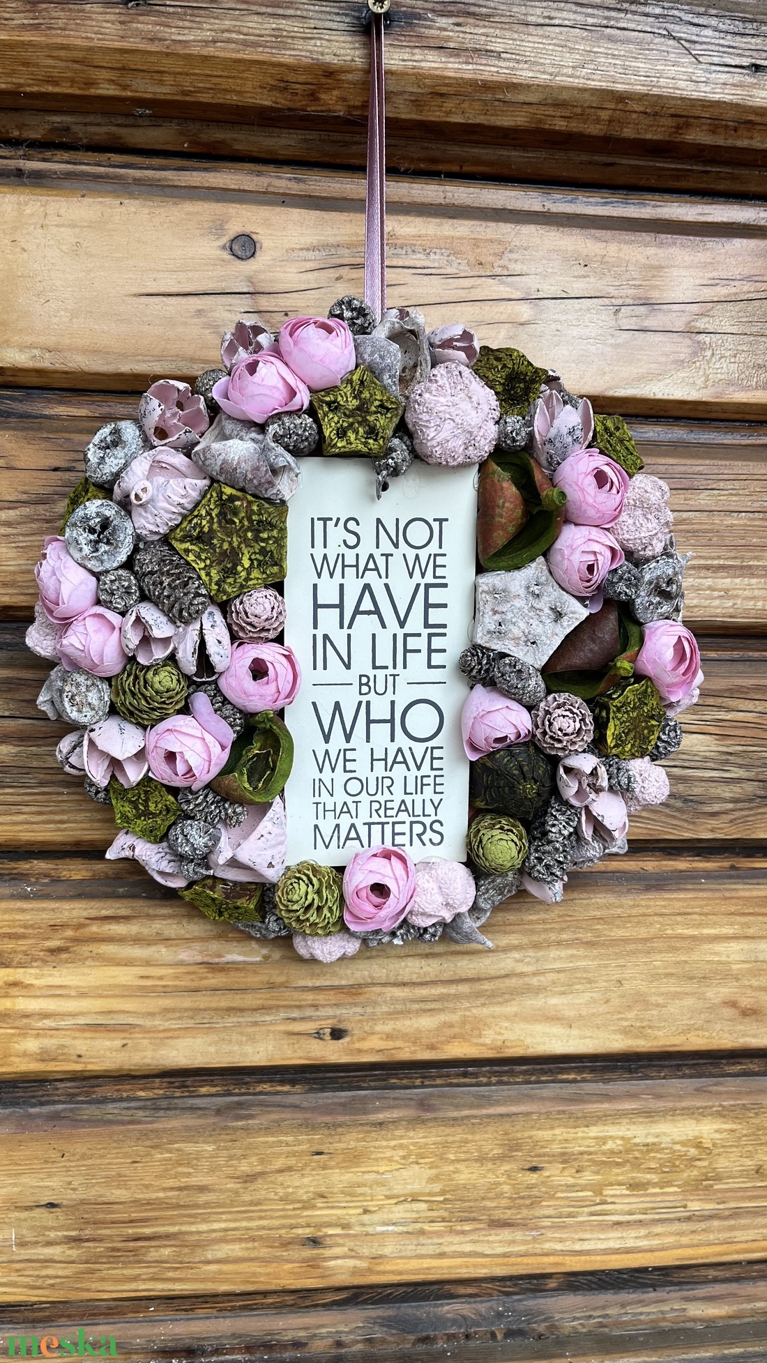 Kedves, tavaszi, nyári kopogtató  - otthon & életmód - dekoráció - ajtó- és ablak dekoráció - ajtódísz & kopogtató - Meska.hu