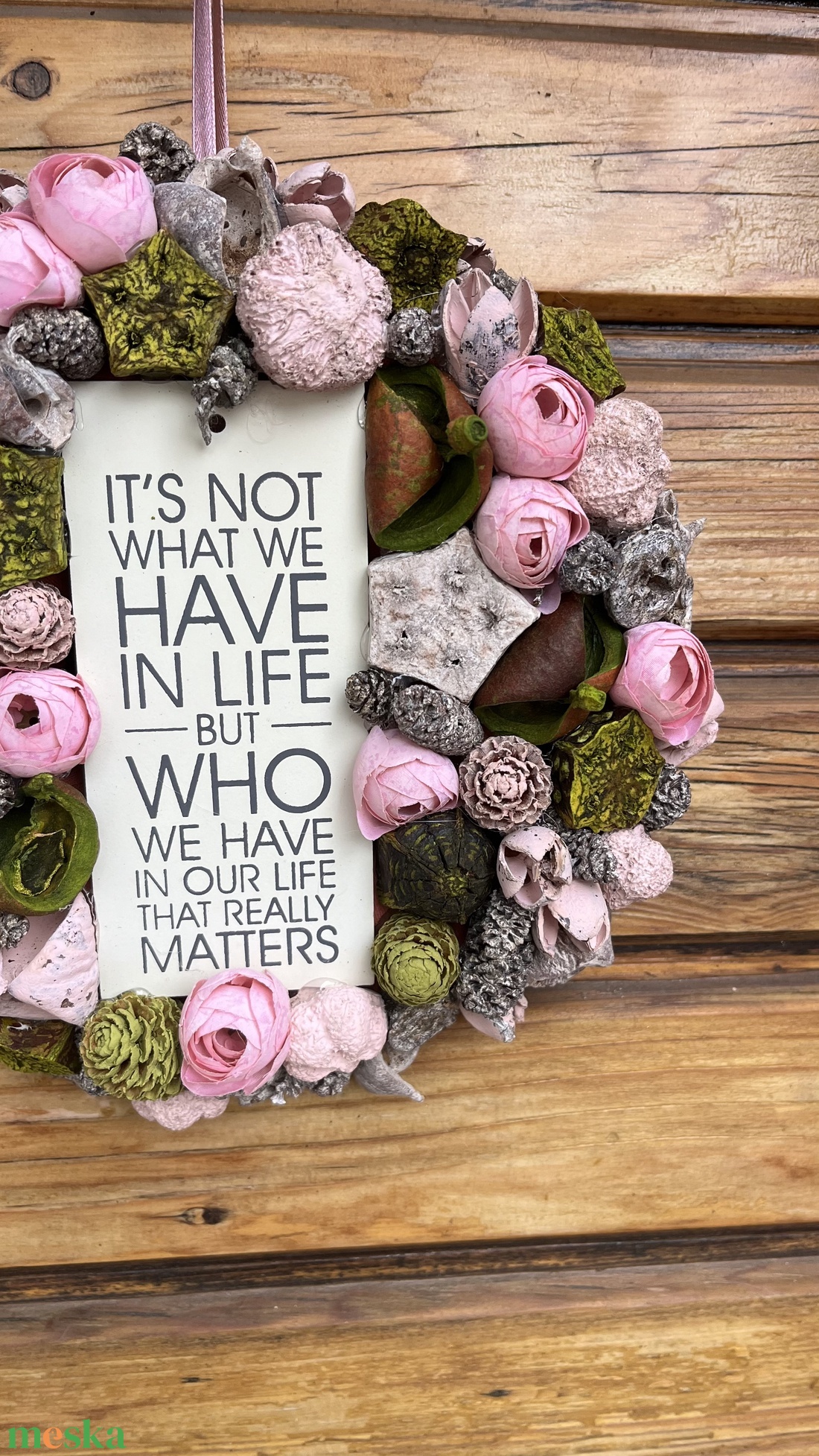 Kedves, tavaszi, nyári kopogtató  - otthon & életmód - dekoráció - ajtó- és ablak dekoráció - ajtódísz & kopogtató - Meska.hu