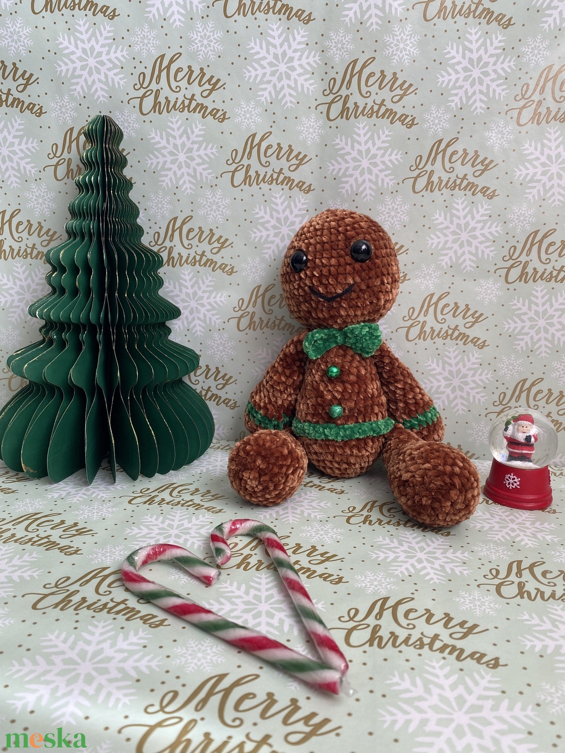 Horgolt Mézi - karácsony - karácsonyi lakásdekoráció - karácsonyi manók, figurák - Meska.hu