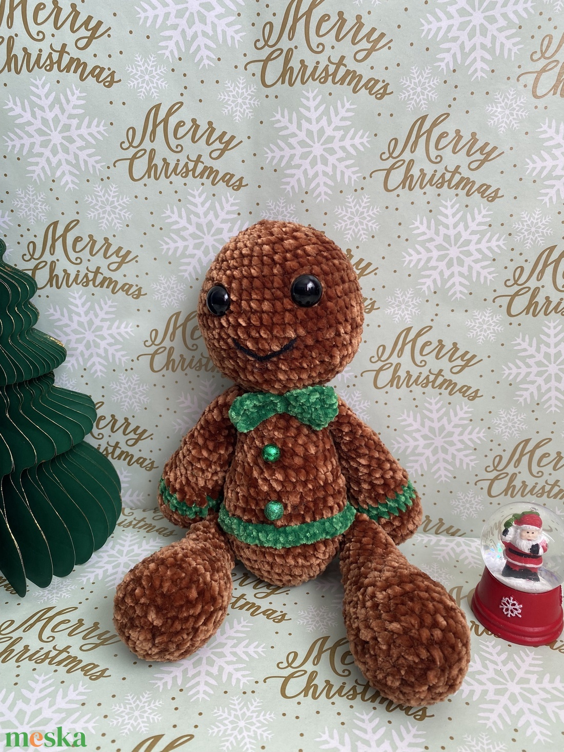 Horgolt Mézi - karácsony - karácsonyi lakásdekoráció - karácsonyi manók, figurák - Meska.hu
