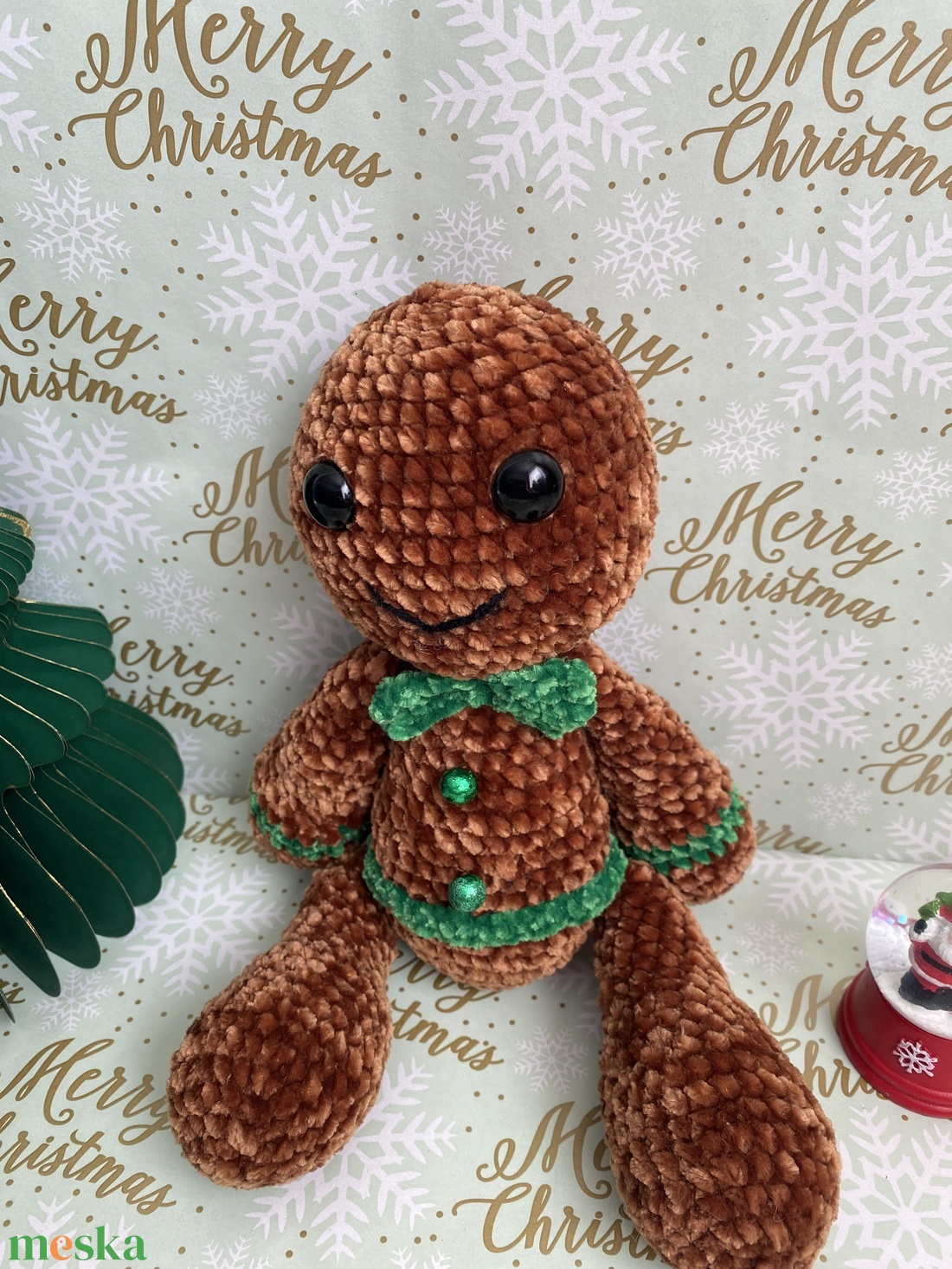 Horgolt Mézi - karácsony - karácsonyi lakásdekoráció - karácsonyi manók, figurák - Meska.hu