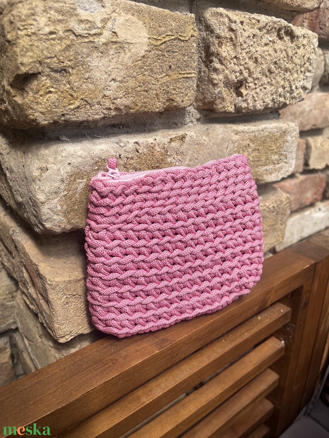 Könnyű horgolt shopper táska - táska & tok - kézitáska & válltáska - válltáska - Meska.hu