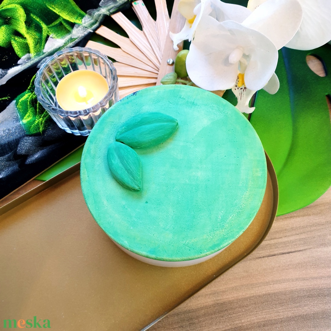 CandlAir Matcha szójaviasz illatgyertya - otthon & életmód - gyertya, illat, aroma - gyertya - Meska.hu CandlAir Matcha szójaviasz illatgyertya - otthon & életmód - gyertya, illat, aroma - gyertya - Meska.hu