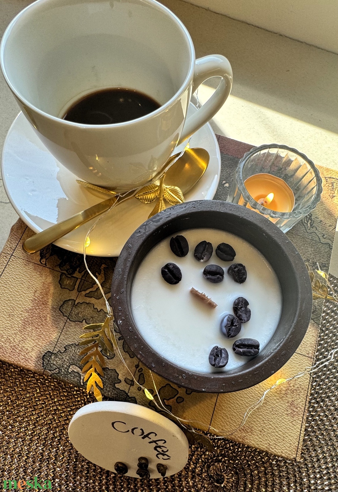 CandlAir Coffee szójaviasz illatgyertya M-es méret - otthon & életmód - gyertya, illat, aroma - gyertya - Meska.hu CandlAir Coffee szójaviasz illatgyertya M-es méret - otthon & életmód - gyertya, illat, aroma - gyertya - Meska.hu