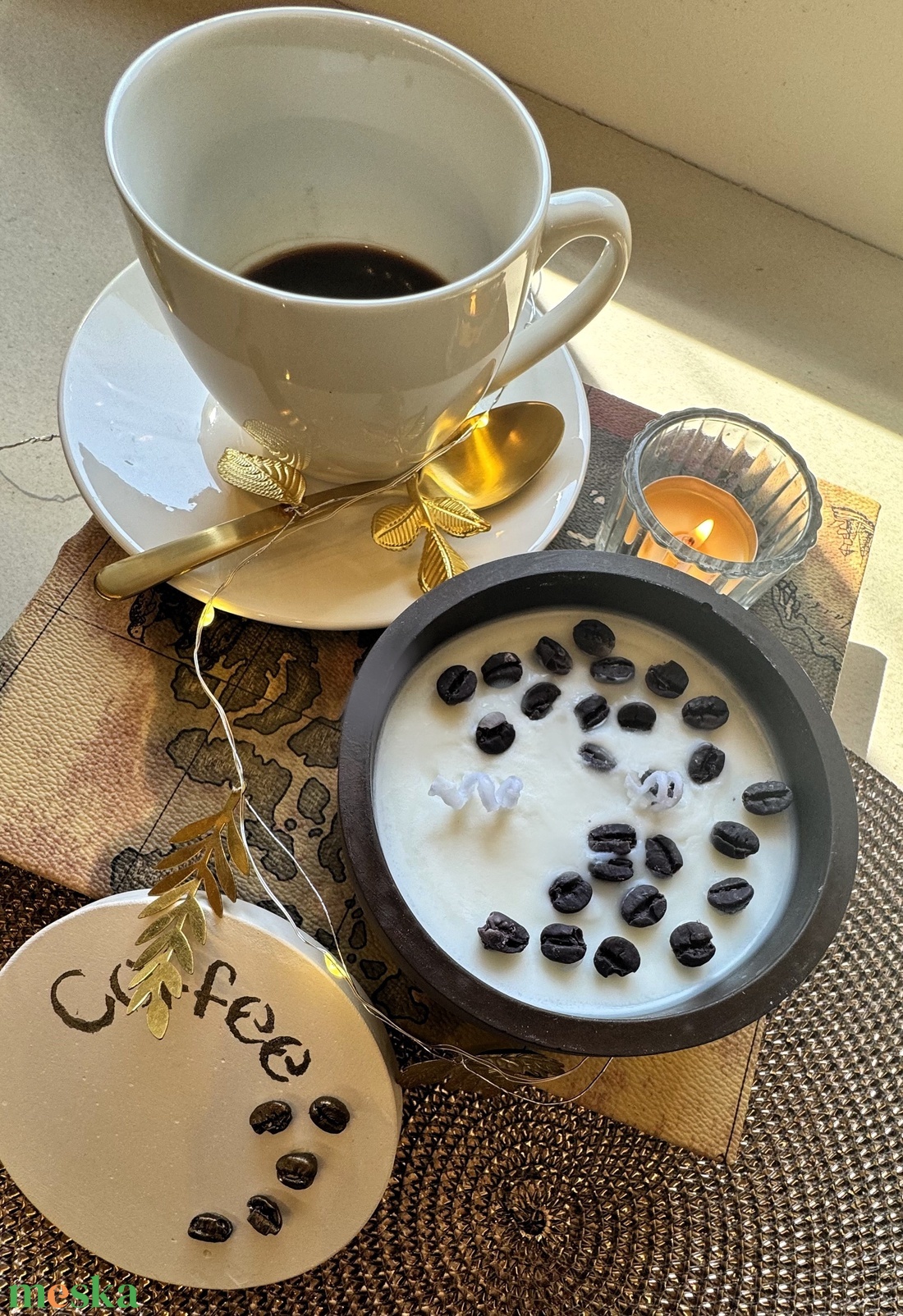 CandlAir Coffee szójaviasz illatgyertya L-es méret - otthon & életmód - gyertya, illat, aroma - gyertya - Meska.hu CandlAir Coffee szójaviasz illatgyertya L-es méret - otthon & életmód - gyertya, illat, aroma - gyertya - Meska.hu