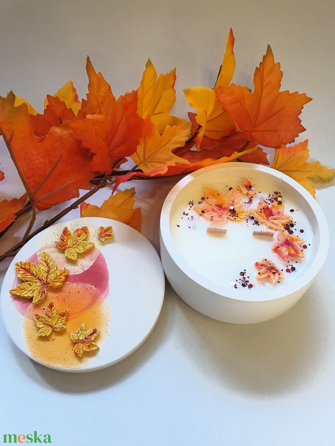 CandlAir Autumn Glitter szójaviasz illatgyertya L-es méret - otthon & életmód - gyertya, illat, aroma - gyertya - Meska.hu CandlAir Autumn Glitter szójaviasz illatgyertya L-es méret - otthon & életmód - gyertya, illat, aroma - gyertya - Meska.hu