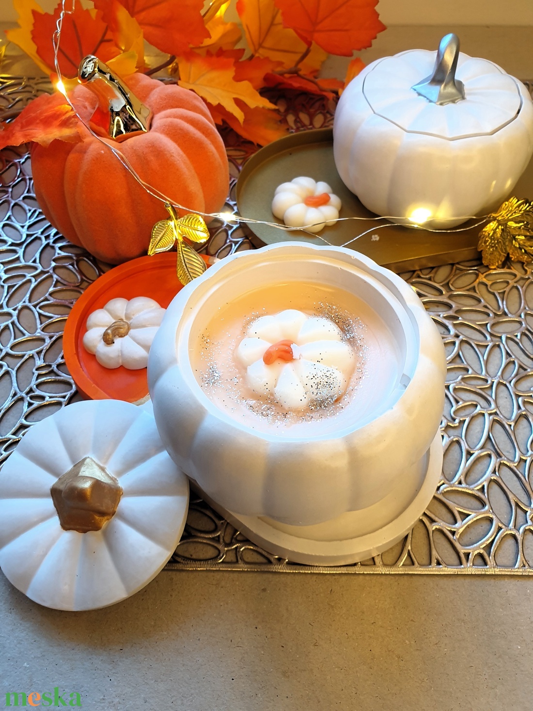 CandlAir Pumpkin Autumn szett - otthon & életmód - gyertya, illat, aroma - gyertya - Meska.hu CandlAir Pumpkin Autumn szett - otthon & életmód - gyertya, illat, aroma - gyertya - Meska.hu