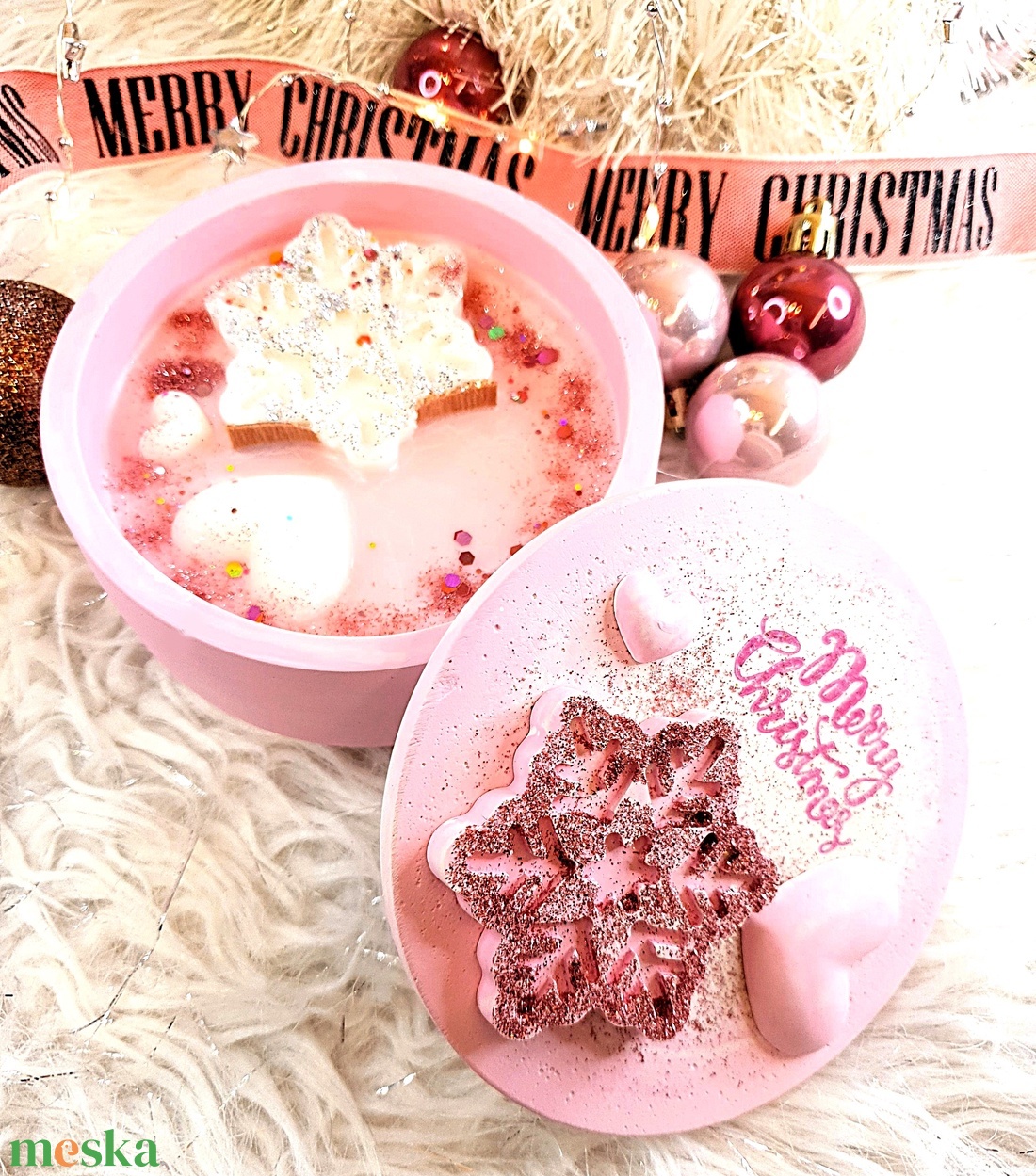 CandlAir Christmas Dream szójaviasz illatgyertya  - otthon & életmód - gyertya, illat, aroma - gyertya - Meska.hu